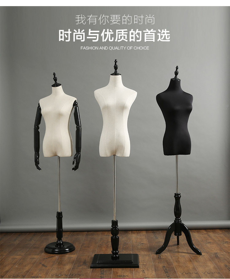 模特道具女半身人台服装店模特拍照婚纱模特橱窗展示架全身模特架详情5