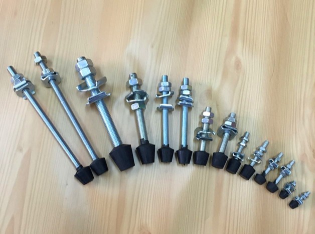 橡胶压头 胶头螺丝 夹具配件 橡胶压块 聚氨胶压块 外螺纹型