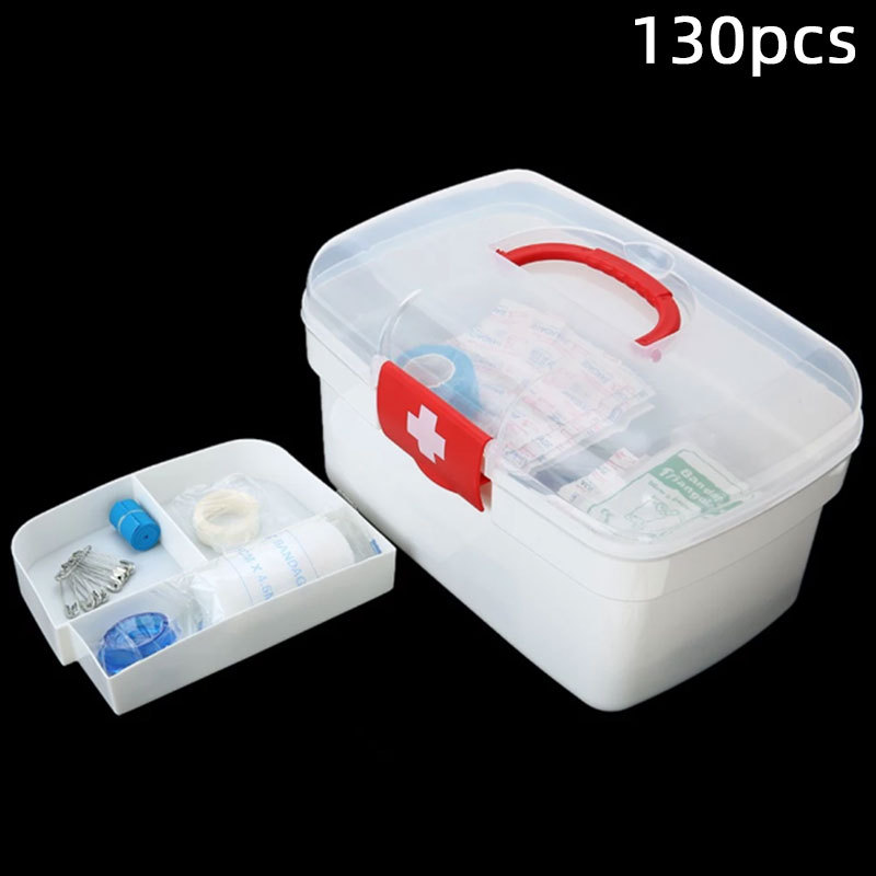 含130件套医药箱医院用家庭用急救箱速卖通eBay亚马逊FDA便携