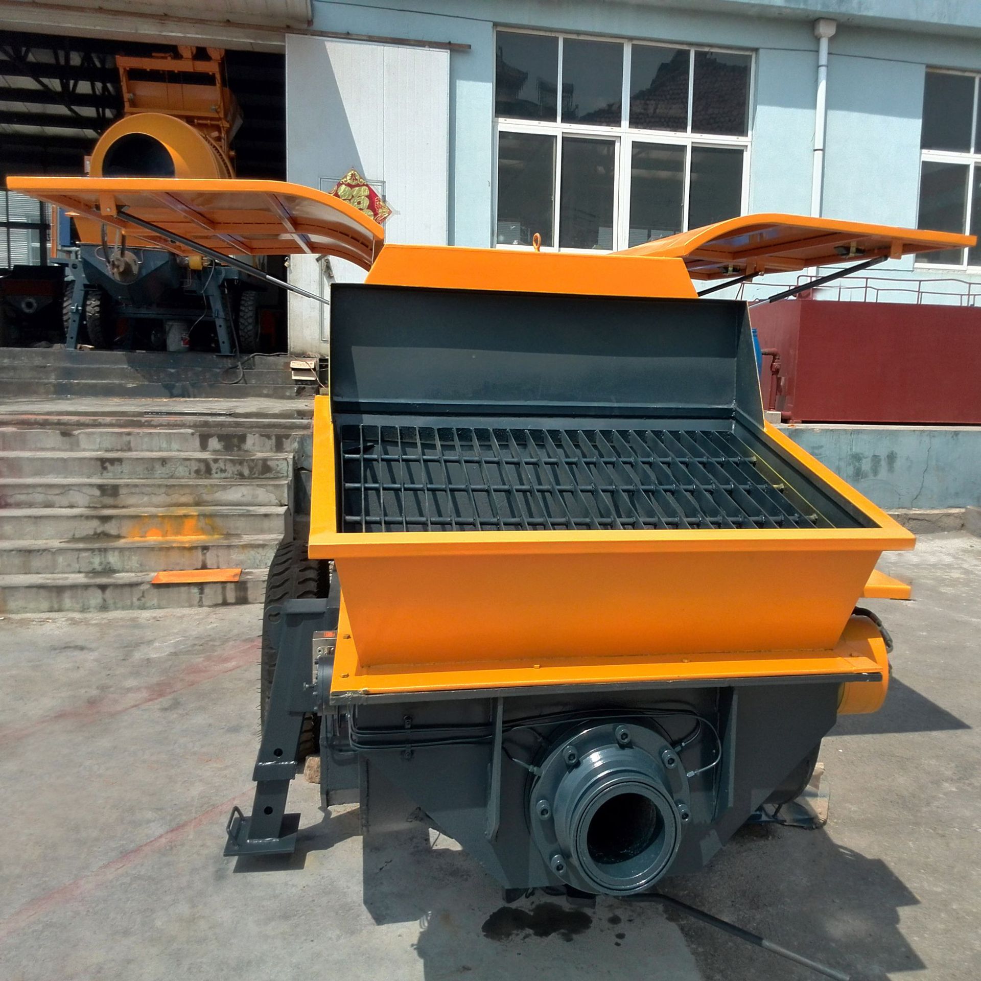 卧式二次构造柱泵 混凝土泵 bs30 砂浆泵 电动小型混凝土输送泵