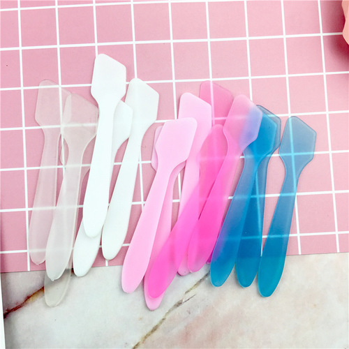 Mask Stick Colorful Plastic Mask Stirring Stick Mask Adjusting Stick Mask Scraper DIY Mask Tool 8.2cm