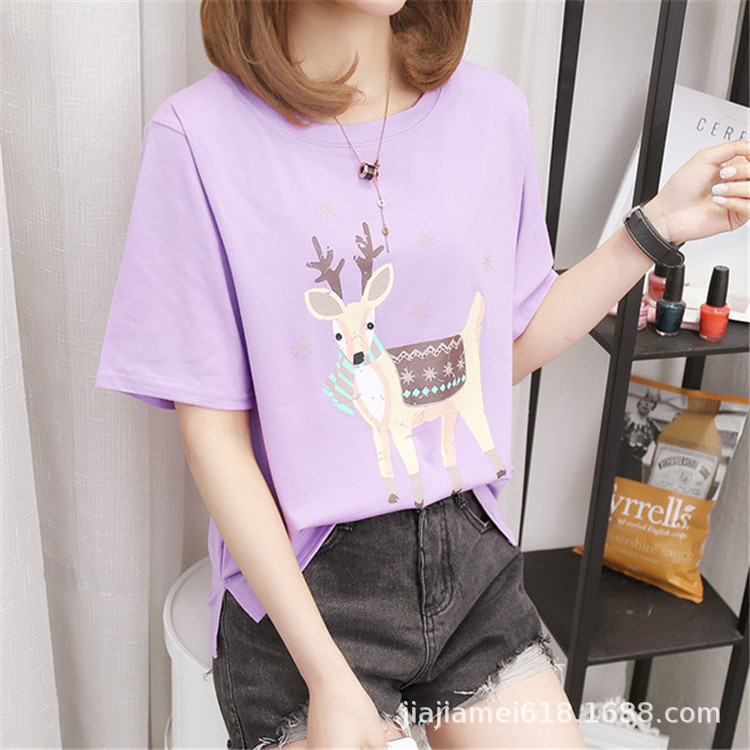 T shirt femme en Coton - Ref 3315389 Image 57