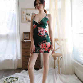 力德情趣内衣女性感吊带裙OL家居服夜店服制服诱惑唯美性感装