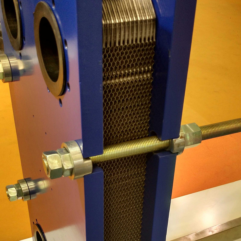 直供江苏氨气蒸发器 不锈钢激光半焊接板式换热器