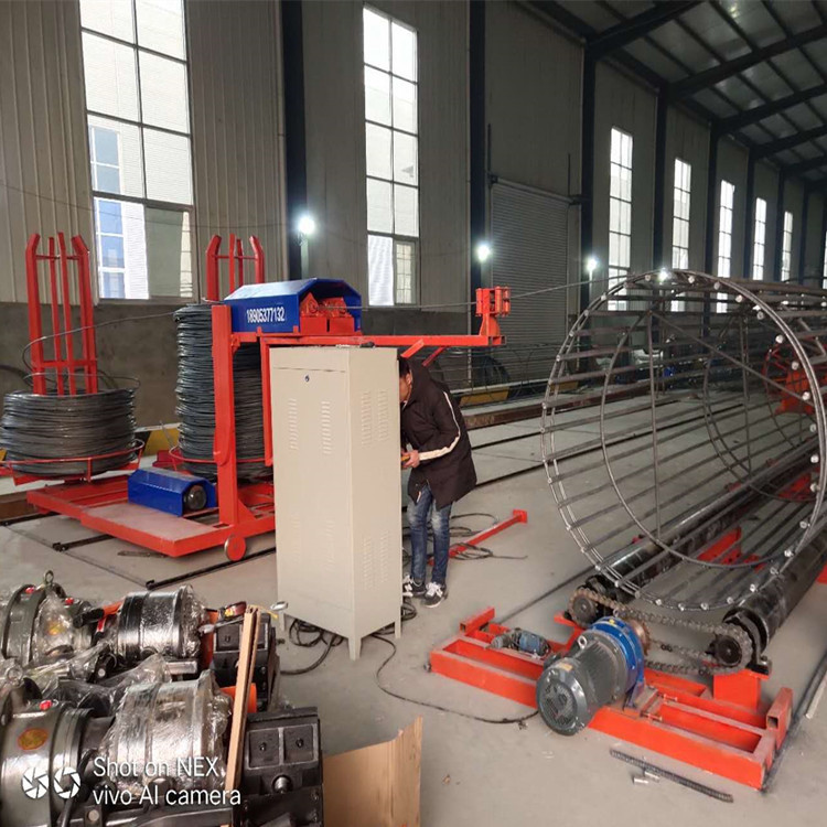 钢筋笼绕筋机 数控钢筋笼成型机 全自动钢筋笼绕筋机