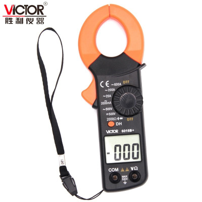 勝利儀器(VICTOR) 交流電流表鉗形數字萬用表 VC6016B+