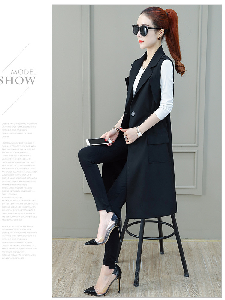 Gilet femme en Mélange de fibres chimiques - Ref 3317702 Image 34