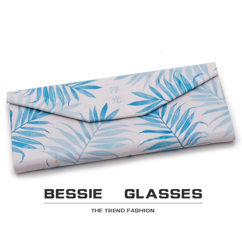 Net red pattern glasses box myopia glasses Folding sunglasses box custom logo pressure creative glasses box wholesale