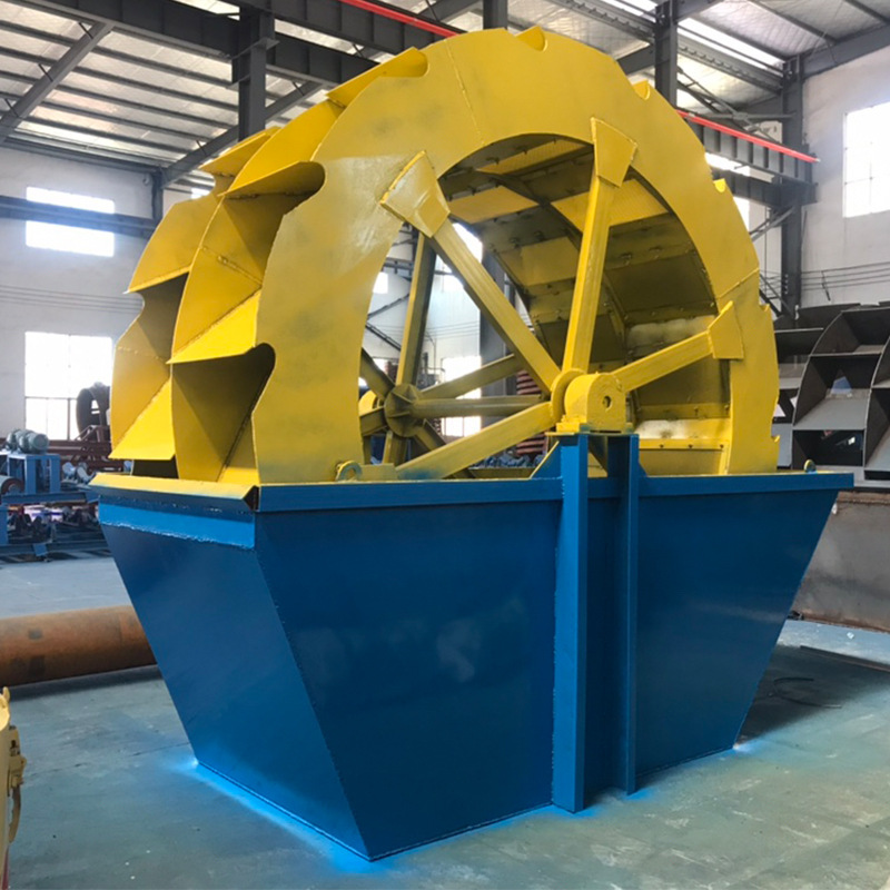 全自动水洗轮斗洗砂机大螺旋式筛沙分离机轮式洗沙小型水轮斗