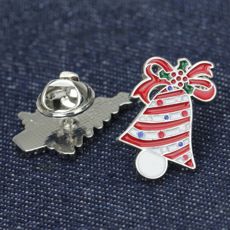Cartoon Style Animal Santa Claus Snowman Alloy Enamel Artificial Gemstones Unisex Brooches display picture 3