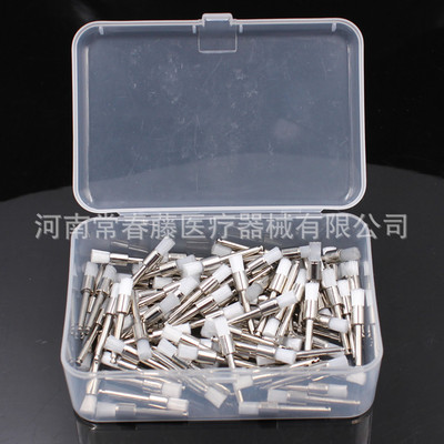 Dental polishing brush Tooth polishing brush white Flat head Polishing brush Dental Dental Materials direct deal