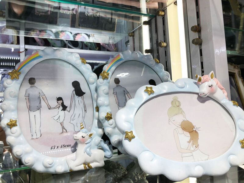 ins New Unicorn Platform Cloud Element 6-inch 7-inch Photo Frame Platform High-end Simple Dreamy Nordic Baby