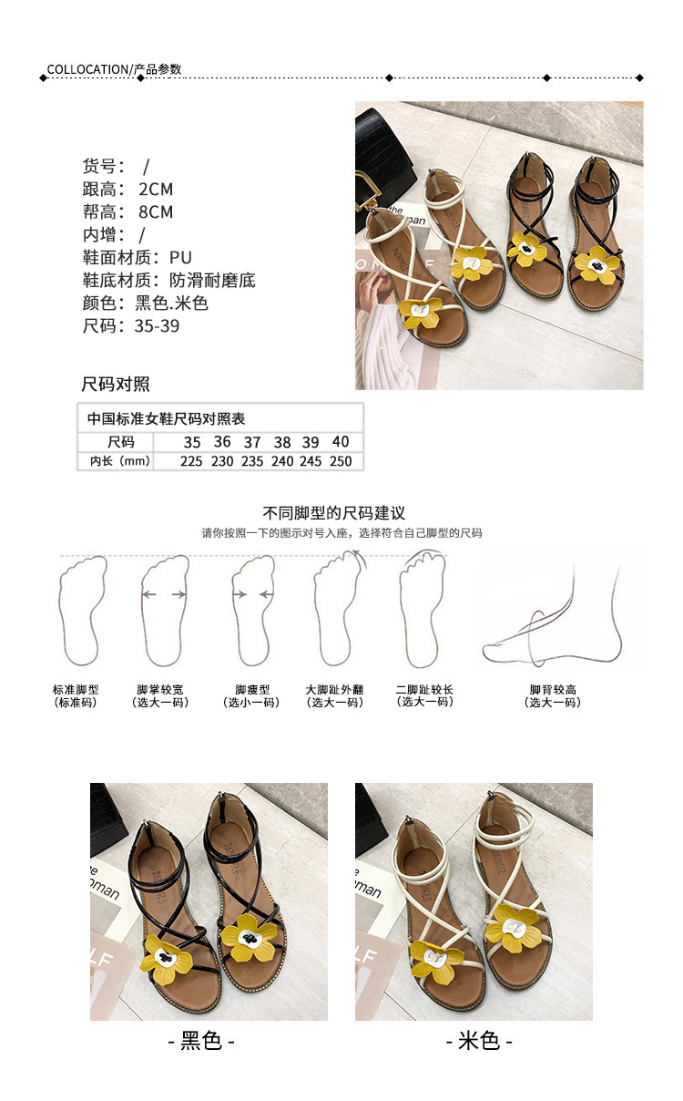 Chaussures été pour femme en a-79 - Ref 3346991 Image 8