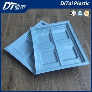东莞迪泰专业 生产四分格托盘 ABS/PP/PC亚克力厚板吸塑