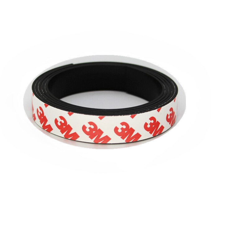 厂家定做 广告纱窗磁条 橡胶磁贴宽度3M胶90mm*15mm*2mm