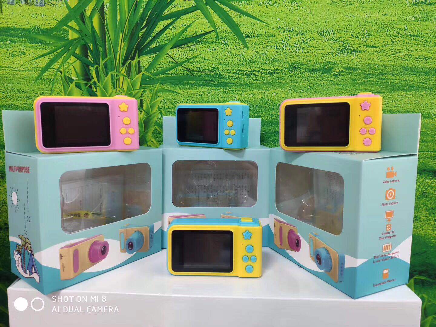 N322 children Digital Camera toy photograph baby Mini motion high definition Cartoon men and women gift