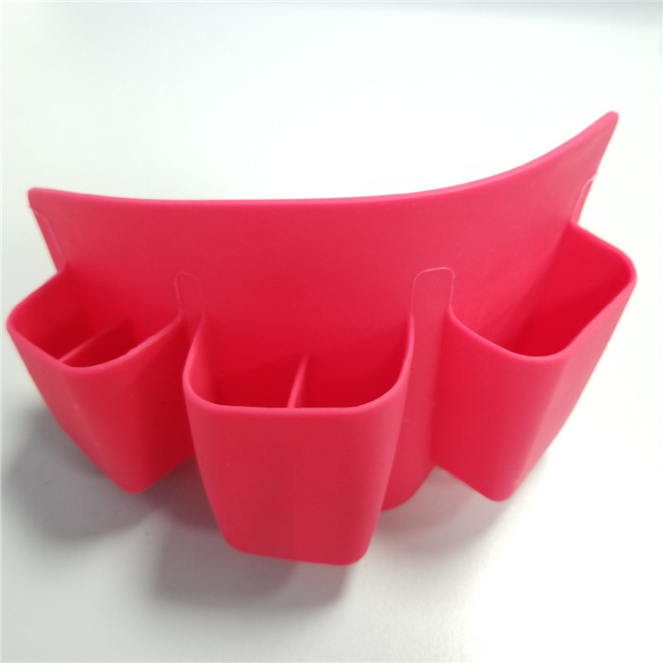 Silicone Cosmetic Brush Storage Box - Green