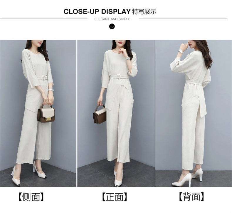 Costume femme UNE GéNéRATION en Coton et lin - Ref 3333691 Image 14