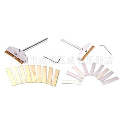 Guitar String Laying Tool Set Guitar String Laying Clamp + 9 Pcs of Alloy String Laying Clips