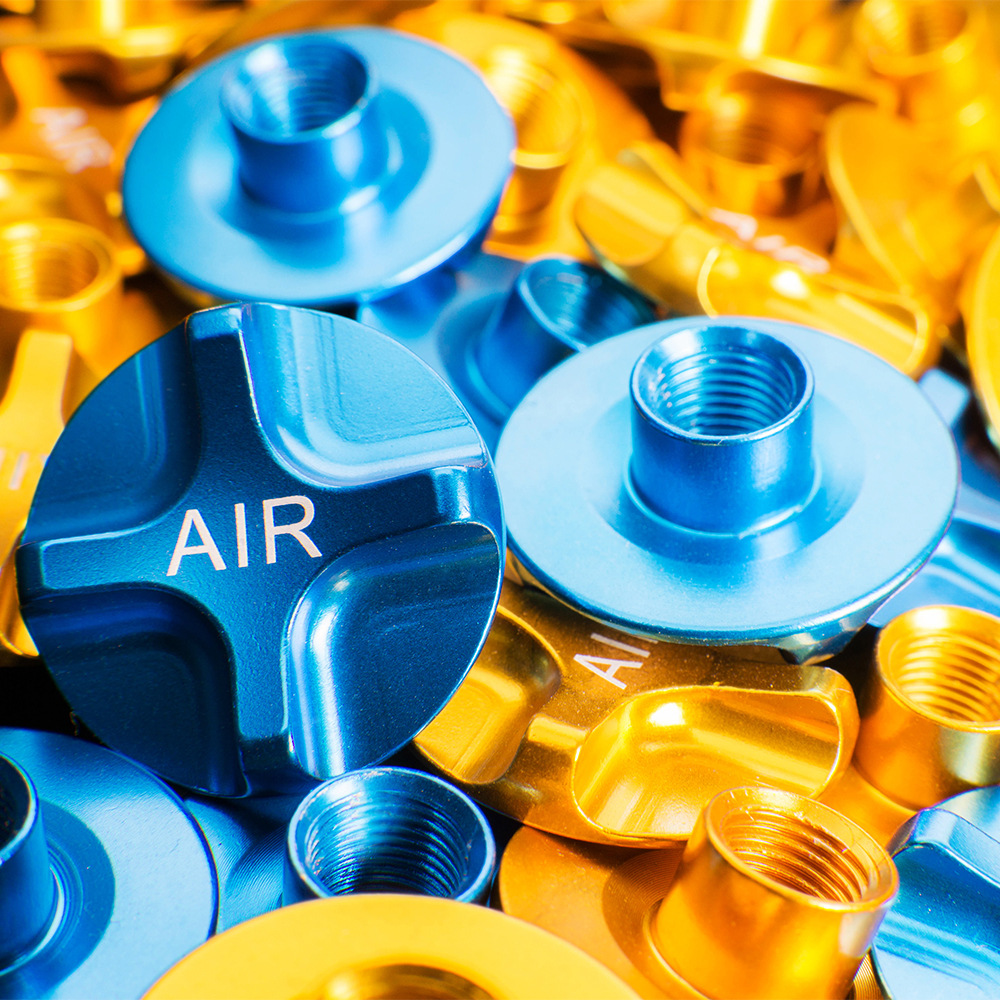 ZTTO/Chasing the Road God Hombro para el hombro Tapa para la boca del aire Tapón para el hombro Tapón para amortiguar la horquilla delantera Tapa para la aleación de aluminio Tapa para el aire