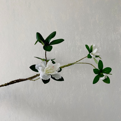Artificial flower azalea, soft foamed, short dead branch artificial flower, home decoration, high-end azalea wedding style