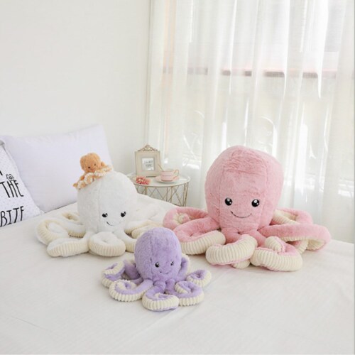 Big octopus plush toy octopus doll children's birthday holiday gift cloth doll octopus squid doll
