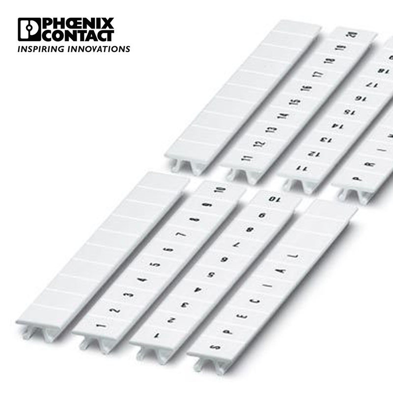菲尼克斯端子标记条ZB8系列纵向标记 数字11-20 1052028:0021