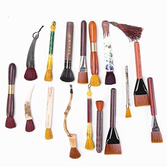 【超低價】黑檀養壺筆 不掉毛茶筆電木茶盤刷 茶道配件茶刷批發