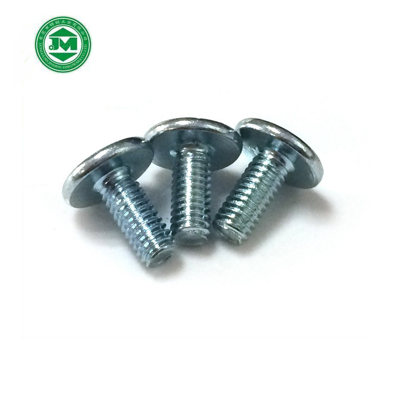 厂家批发 滚花防滑齿十字 滑轮配套螺栓 加硬镀镍 5.8级量大优惠