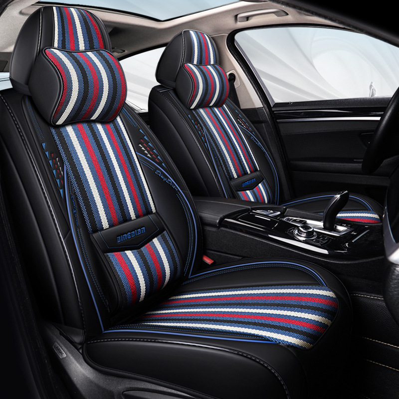 长安CS75 cs35/cs55悦翔V3V5V7逸动专用汽车坐垫夏季全包冰丝座套|ru