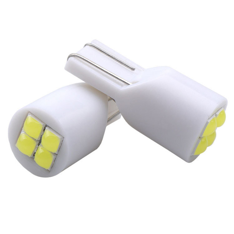 新款汽车LED灯 T10 LED 3030 灯珠 4SMD 示宽灯 指示灯 小灯 12V|ru