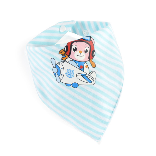 宝宝三角巾 婴儿口水巾可爱卡通三角巾