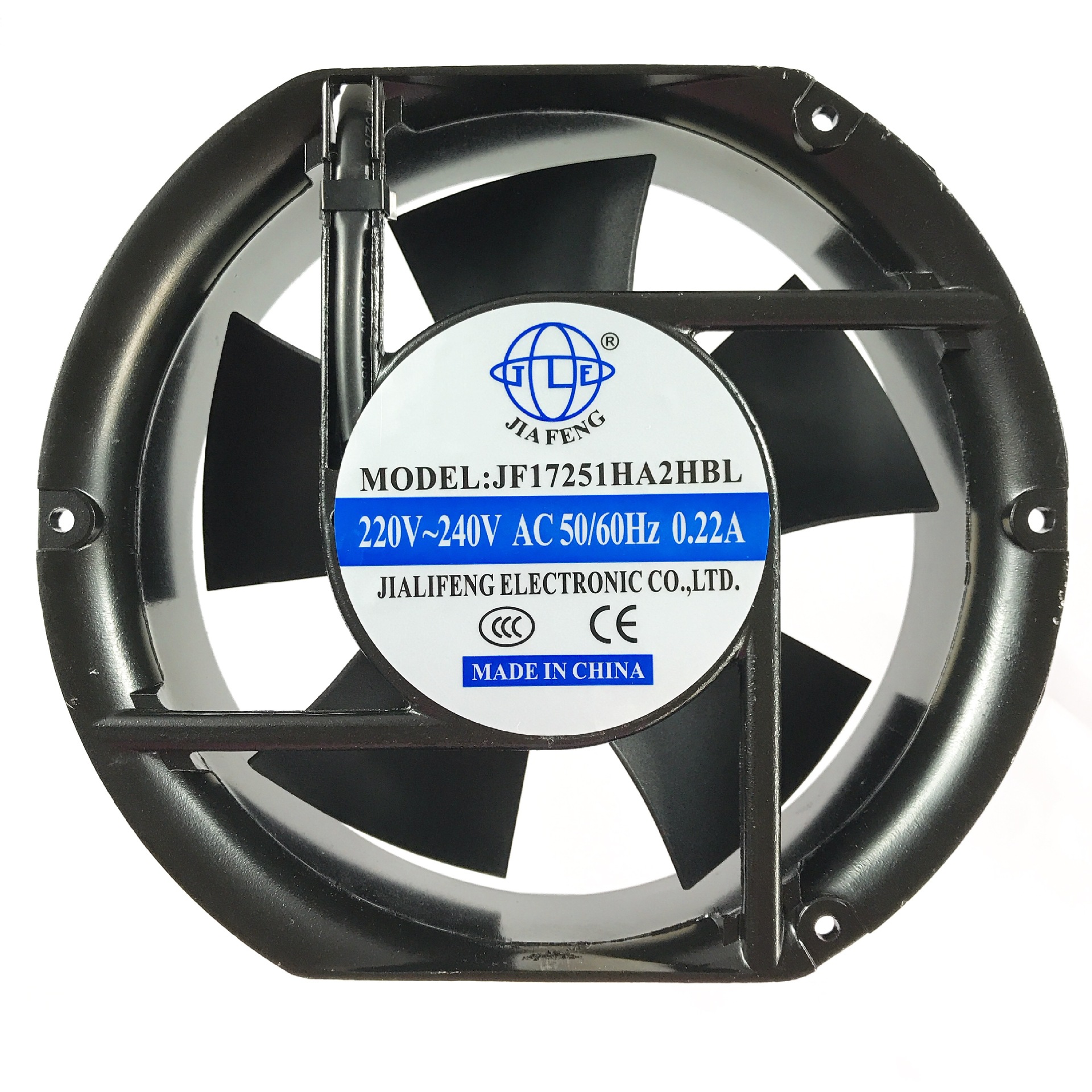 厂家直销 17251双滚珠轴承 散热更是 轴流交流风机 220V110V380V