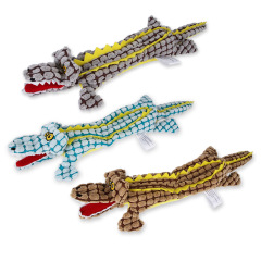 Creative new pet toy, dog corn grain plush sound crocodile teeth grinding and cleaning training supplies