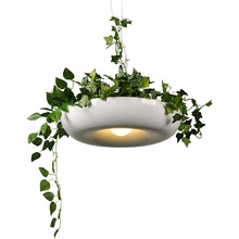 設計師燈北歐小清新創意盆栽植物空中花園吊燈