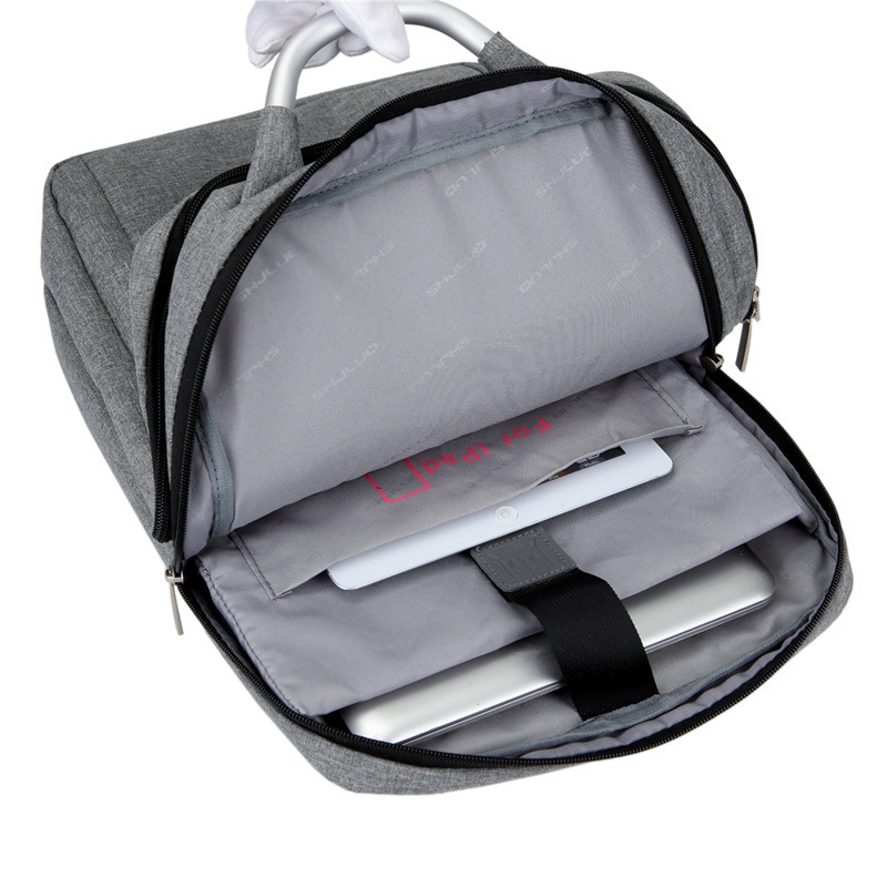 Business office notebook computer backpacks, aluminum handles, computer backpacks, school bags, conference gift backpacks with logo printing undefined