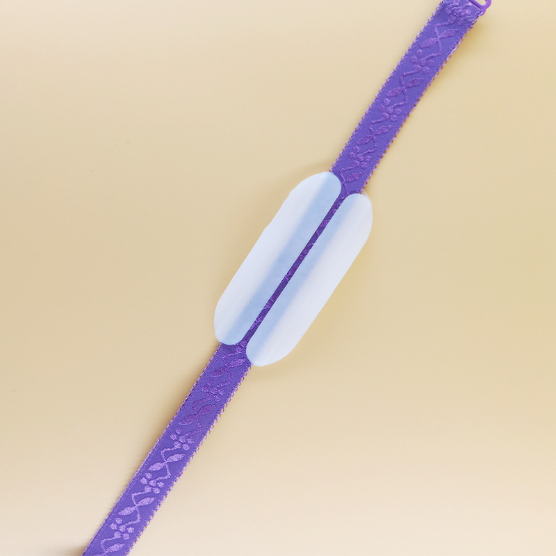 Mini almohadilla de hombro buena calidad almohadilla de hombro en ángulo recto almohadilla de hombro pasta de silicona invisible sin rastro almohadilla de hombro deslizante estrecho para hombres y mujeres