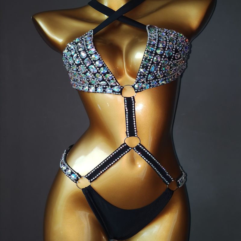 Diamond Chain Bikini Swimsuit