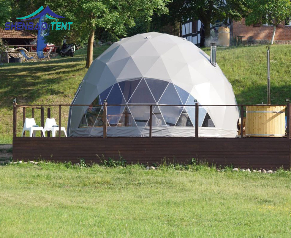 多用途可移动搭建球形活动篷房 多用途尺寸定制PVC户外圆形帐篷
