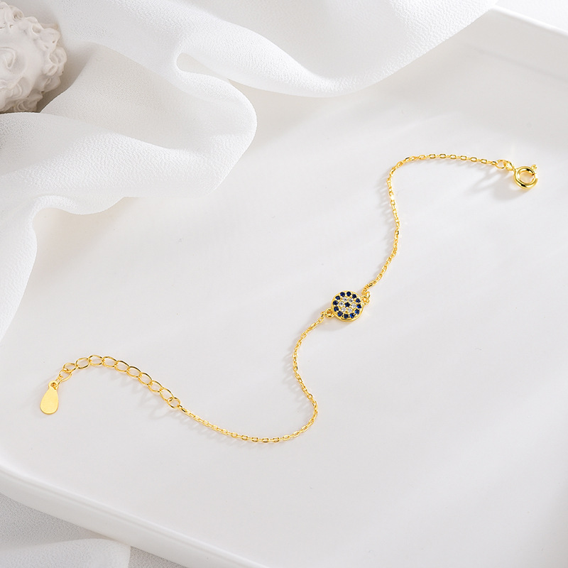 Evil Eye Bracelet Gold