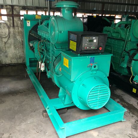 300kw二手发电机组 供应九成新康明斯 工厂备用发电机组