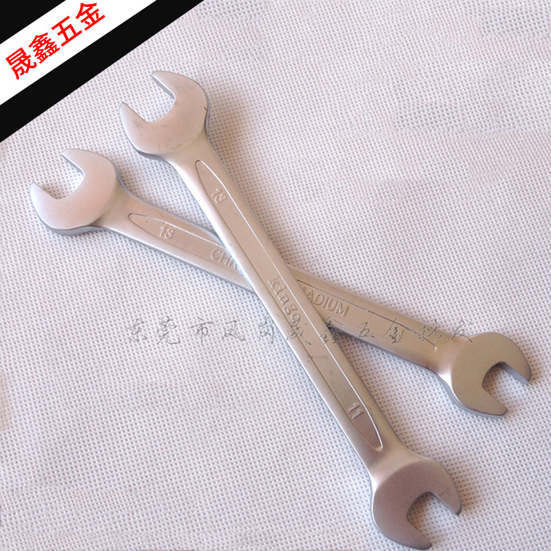 进口台湾kingo11*13双开口扳手 6*7-30*32CR-V铬钒合金钢表面哑光