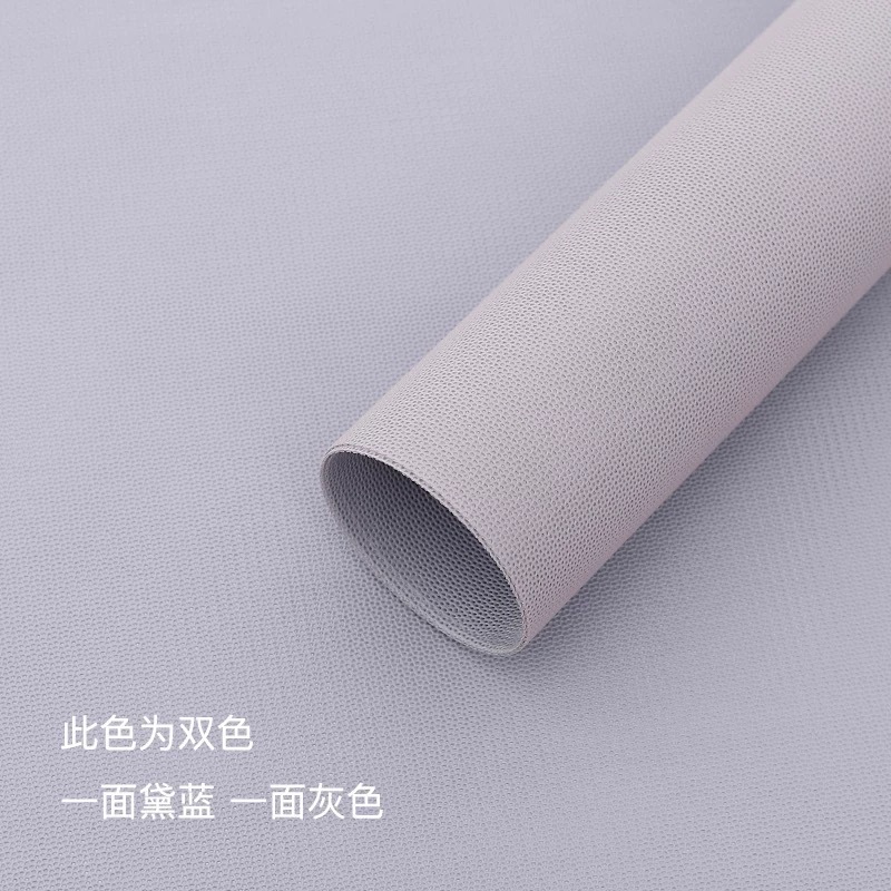 Papel de embalaje de estilo coreano Papel Kraft Papel de embalaje de flores a prueba de agua Ramo de rosas Embalaje monocromo Papel coreano normal papel de regalo