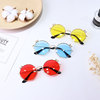 Trend retro children's sunglasses with bow, sun protection cream suitable for men and women, Korean style, UF-protection