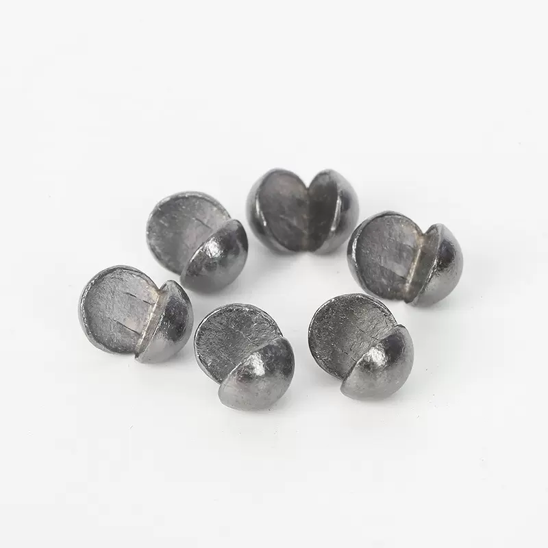 夹铅咬铅 不伤线铅坠渔具配件钓鱼用品批发厂家直售