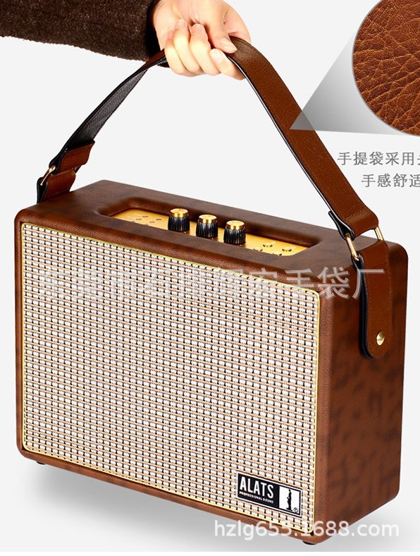 东莞皮带厂生产真皮高档音响皮提手PU皮仿真皮手挽带皮条皮绳手带