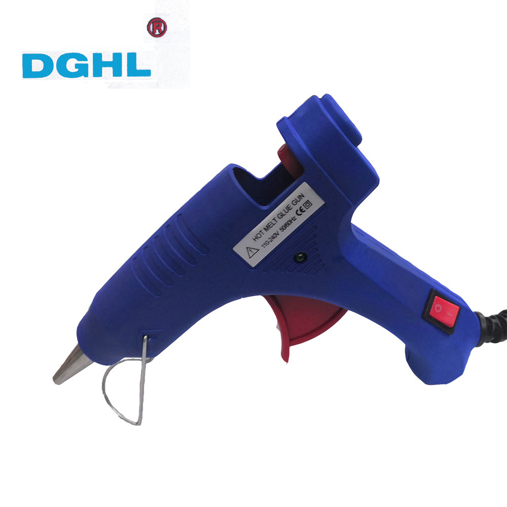 20W蓝色带开关小胶枪适用7mm细胶棒 厂家直销