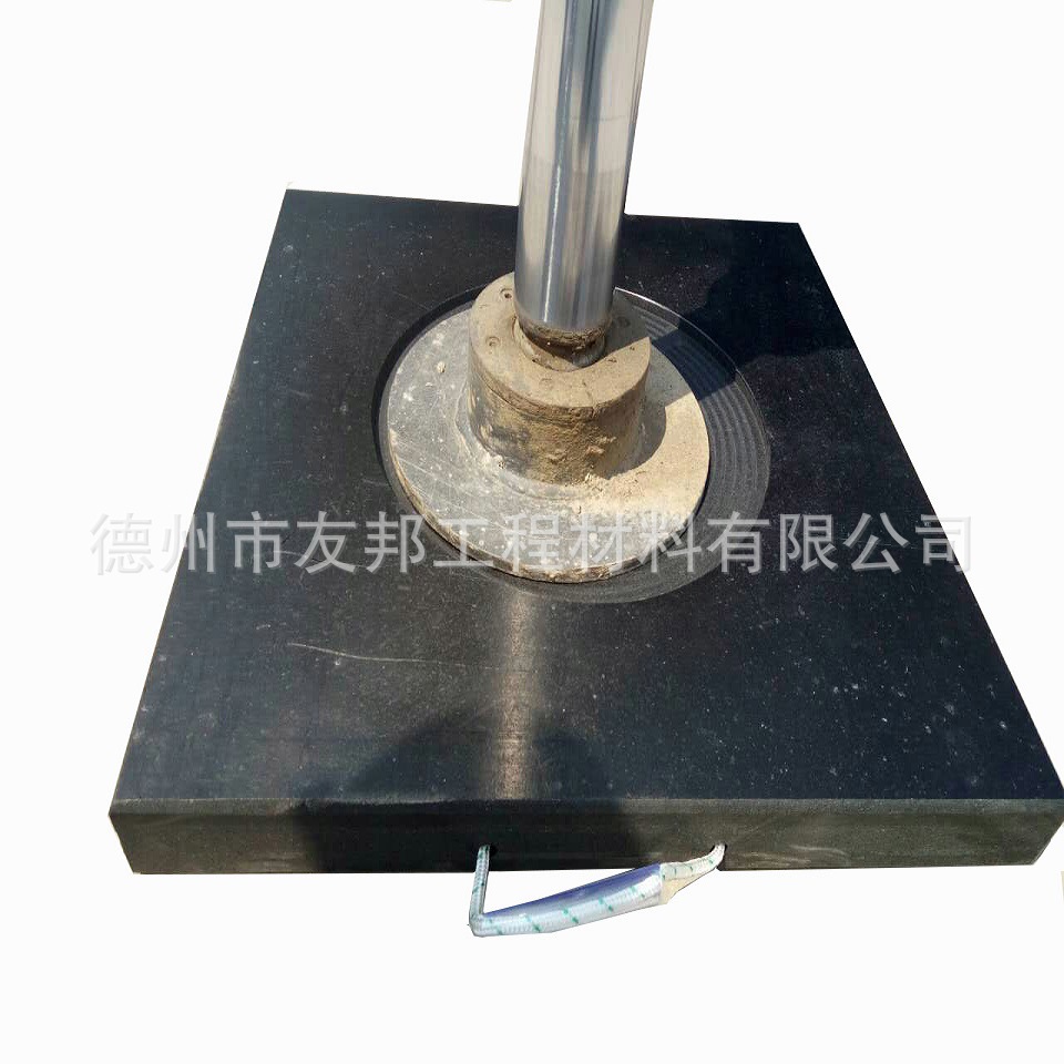 分子量聚乙烯板吊车支腿垫板 黑色尼龙高分子吊车支腿垫板