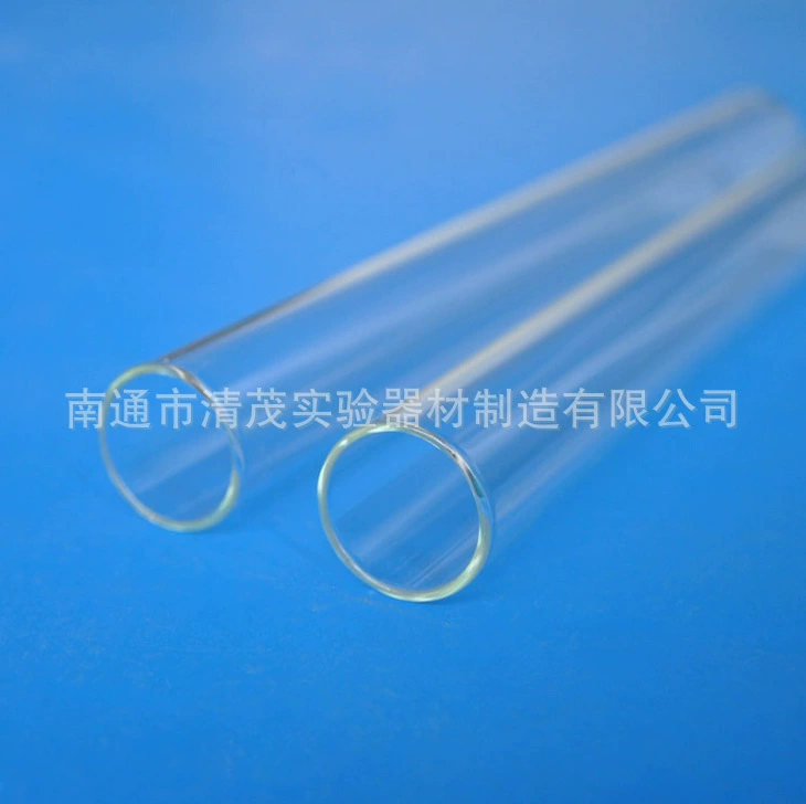 Наружный диаметр плоской пробирки с силиконовой пробкой 12/13/15/18/20/25/30 мм Стеклянная центрифужная пробирка эксперимент Qingmao