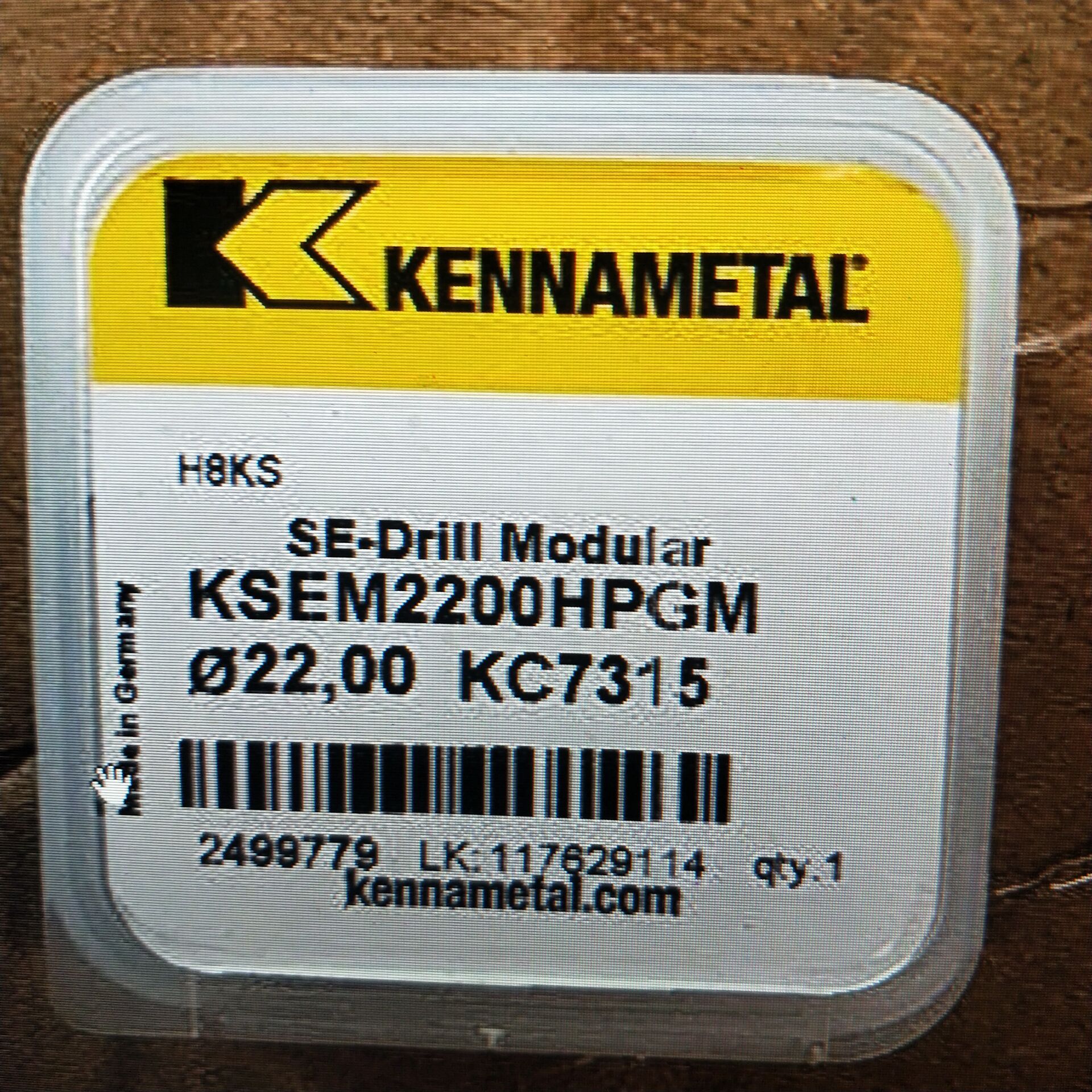 钻刀KSEM2200HPGM  22 KC7315